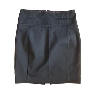 Express Black Career Business Office‎ Pencil Skirt Women's Size 00